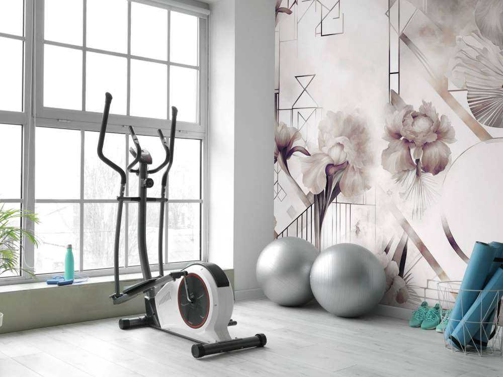 Géométrie Aquarelle Marron