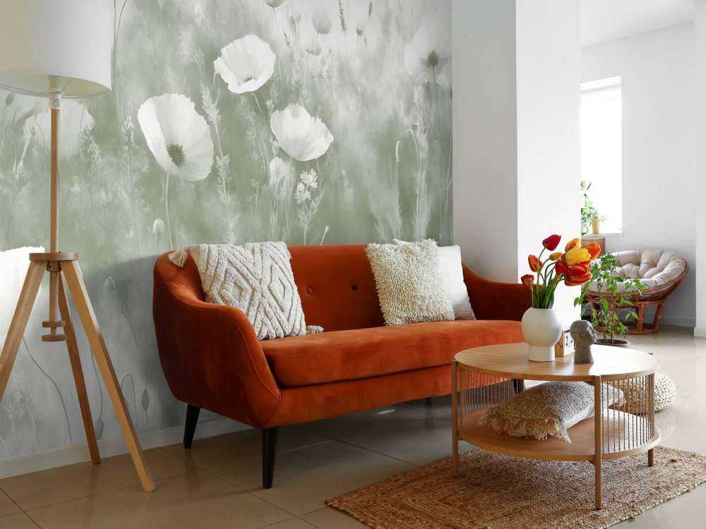 Danse des fleurs sauvages - vert