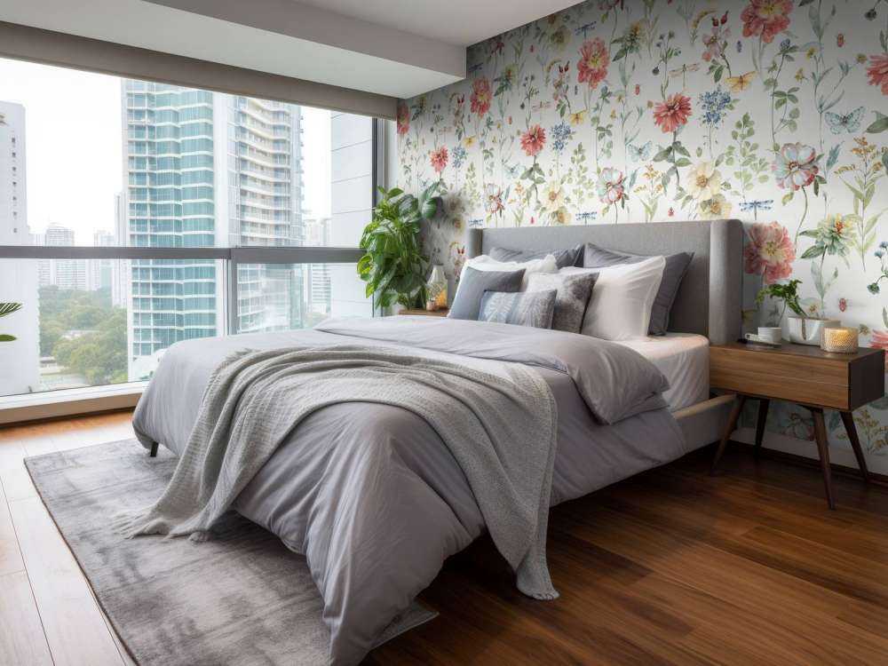 Motif de Prairie Printanière II