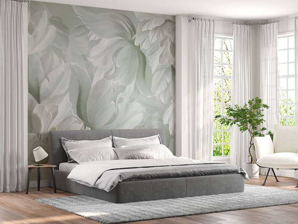 Grandes tulipes vertes