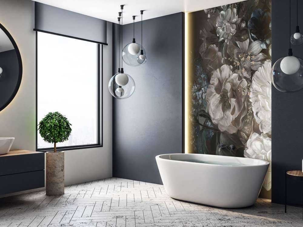 Bouquet avec lilas blanc