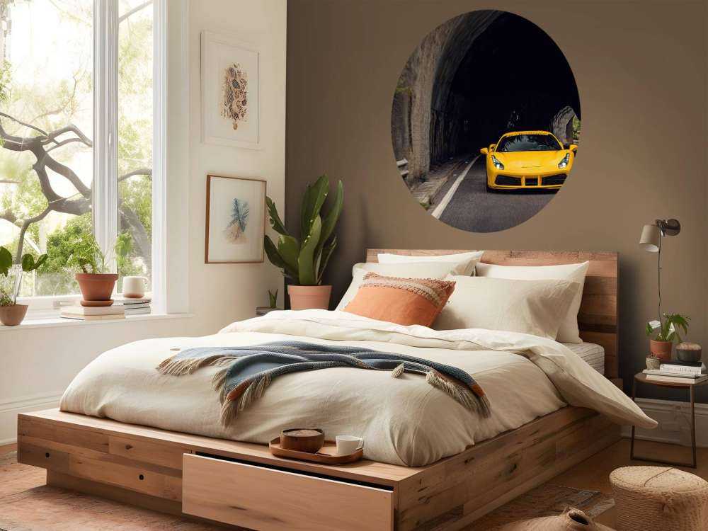 Ferrari 488 GTB sur route de montagne