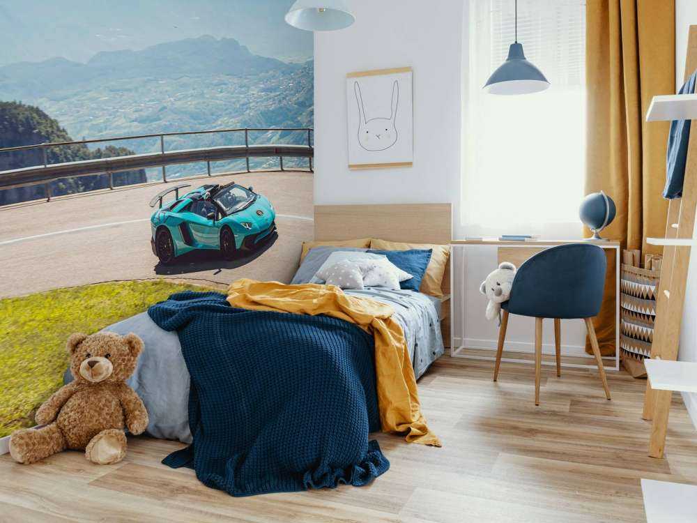 Alpenrit avec des voitures de sport de luxe