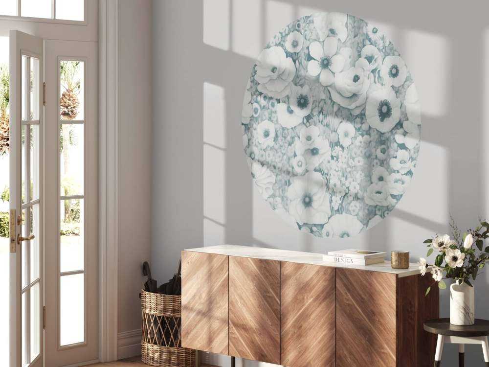 Conte de pavot monochrome océan