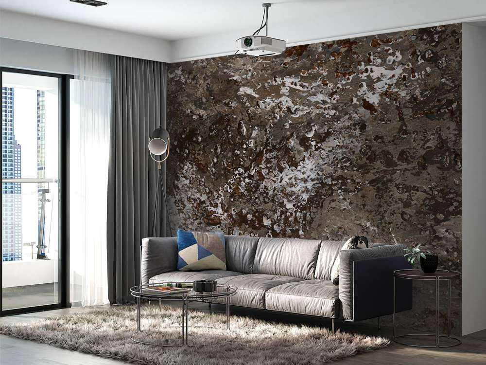 Structure peinte en anthracite