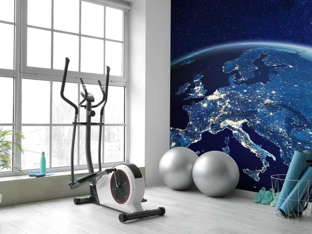 Le monde en 3D la nuit