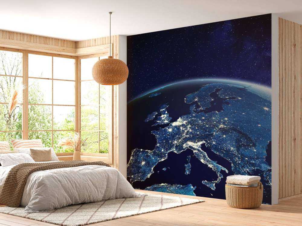 Le monde en 3D la nuit