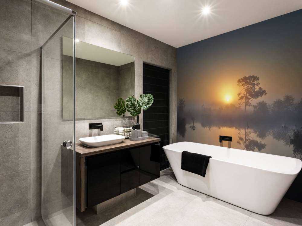 Lever de soleil brumeux