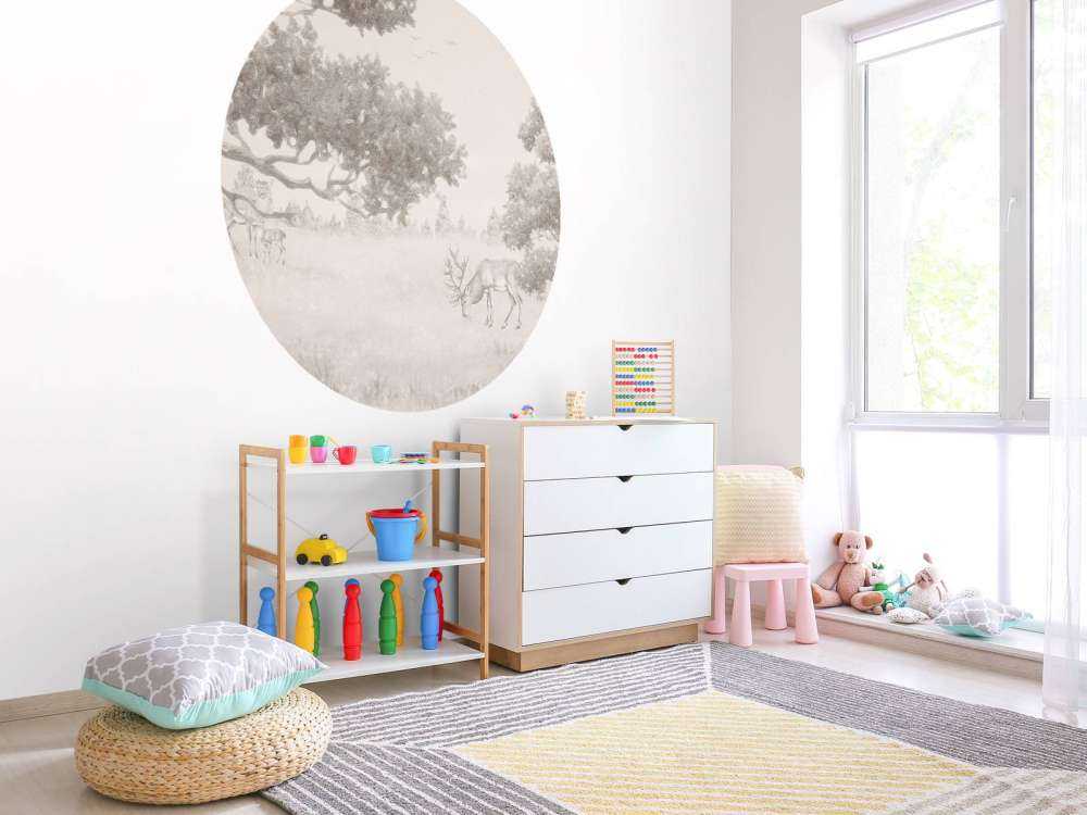 Harmonie cerf-prairie