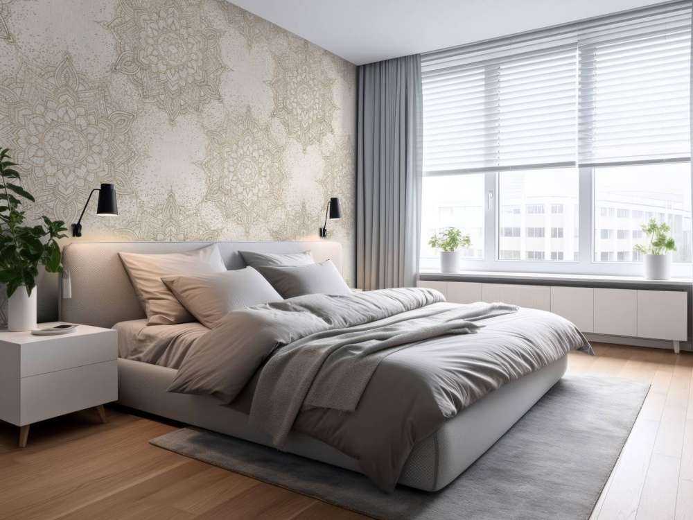 Mandala magique de Marrakech - beige