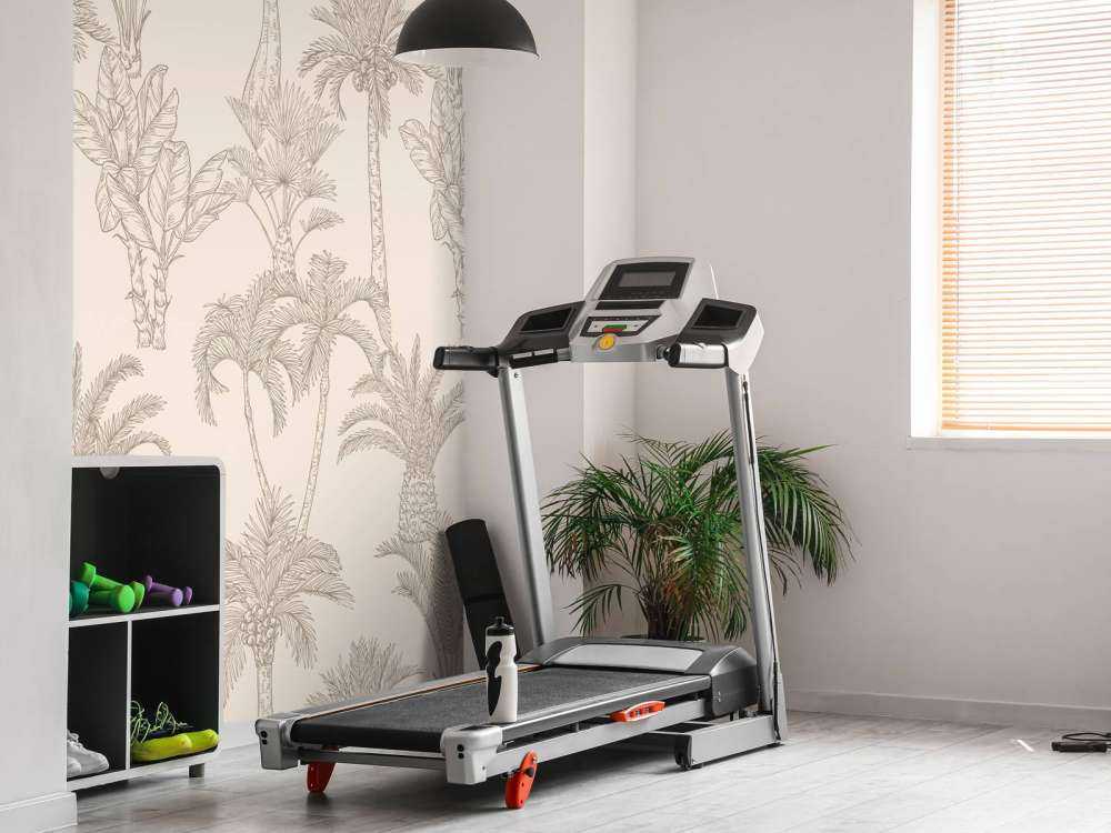 Jungle art linéaire beige