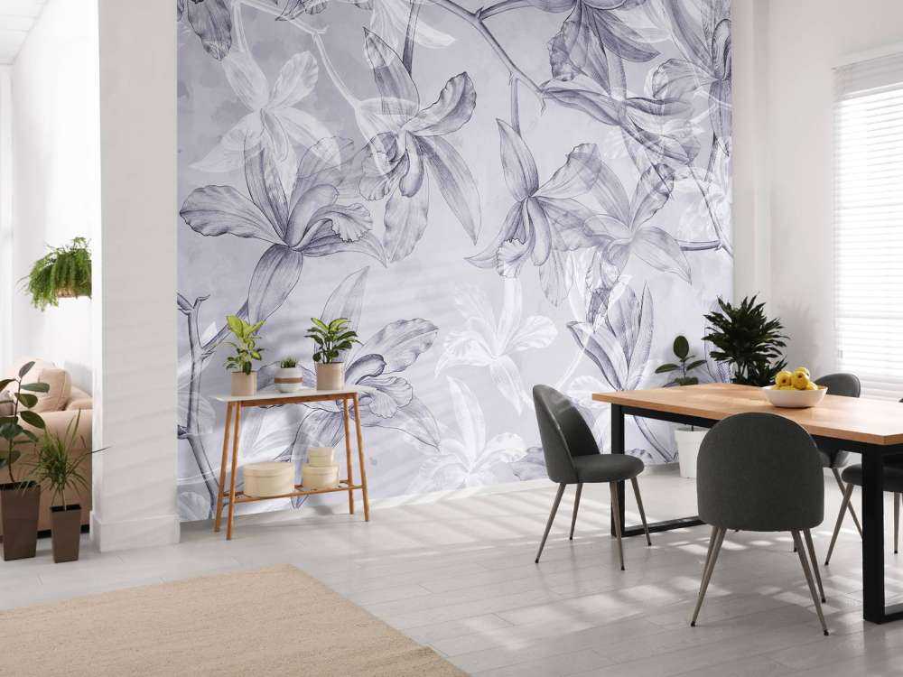 Rêverie d'orchidée violette