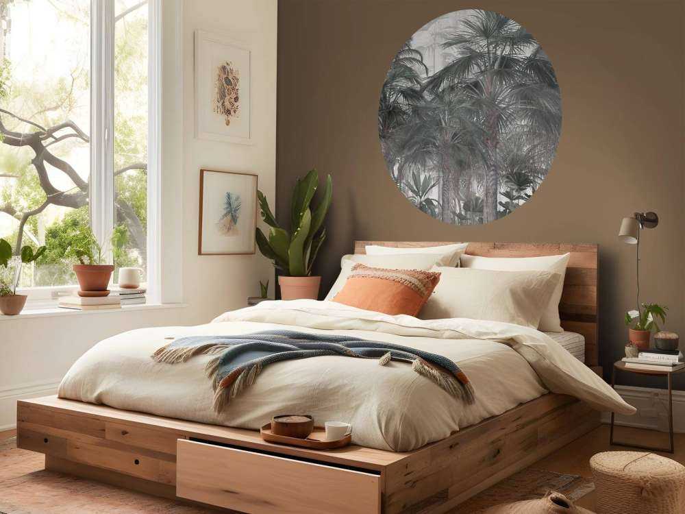 Sérénité Crépusculaire des Palmiers