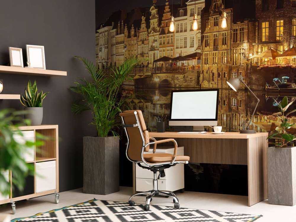 Quai de Korenlei la nuit