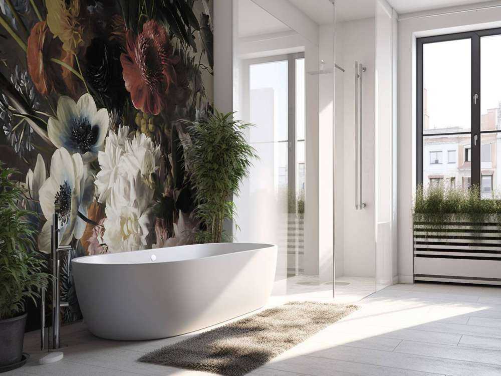 Grand Bouquet avec des Anémones