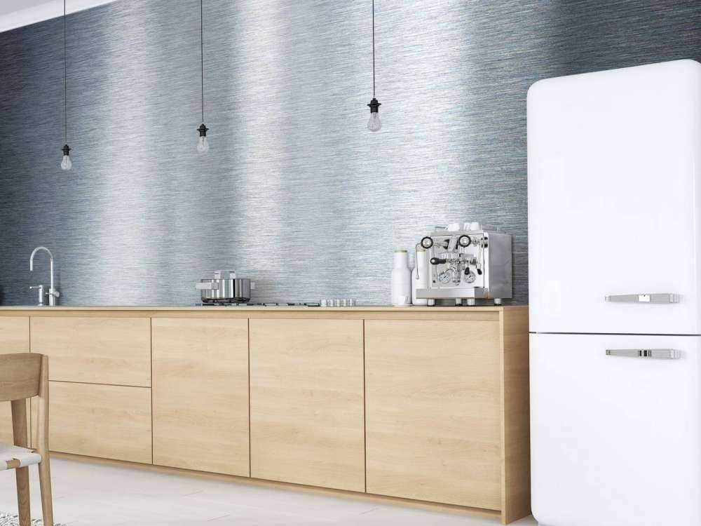 Texture aluminium brossé