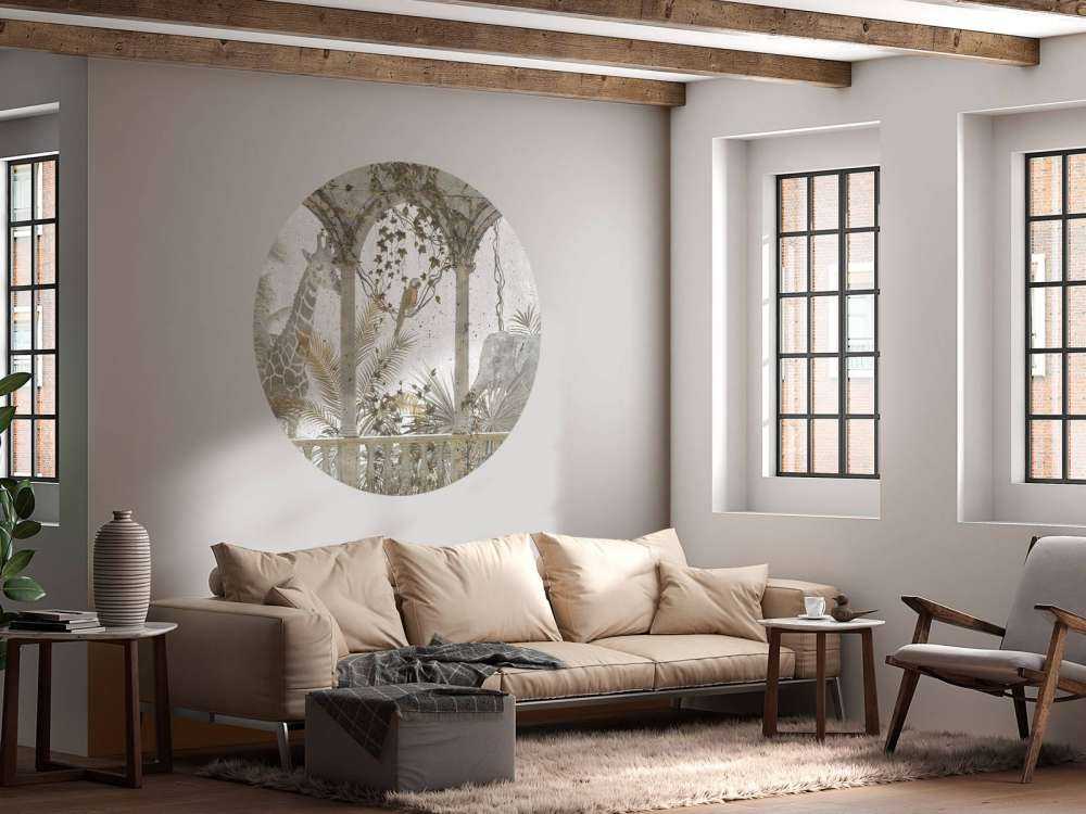 Bâtiment abandonné dans la jungle