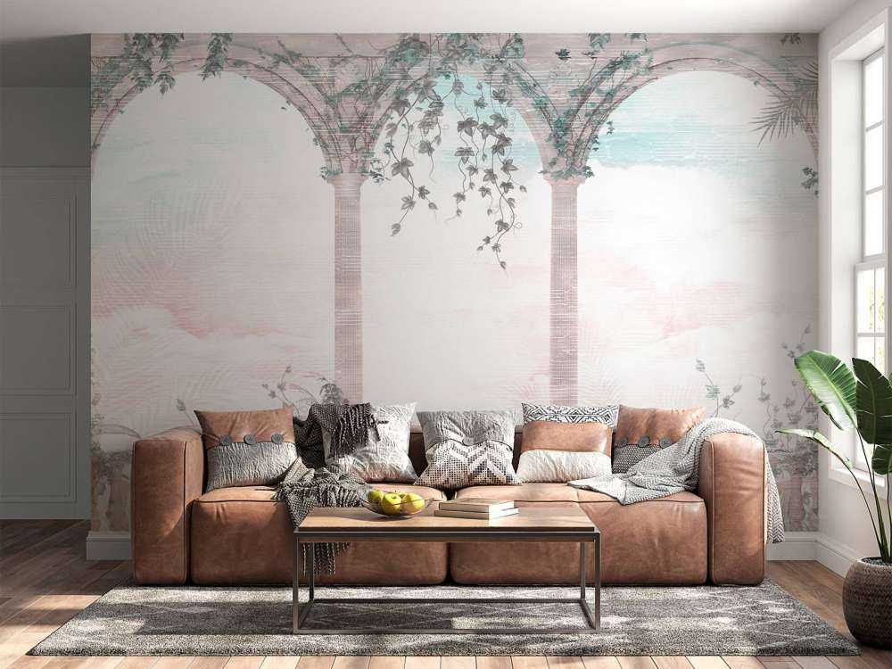 Bâtiment dans la jungle