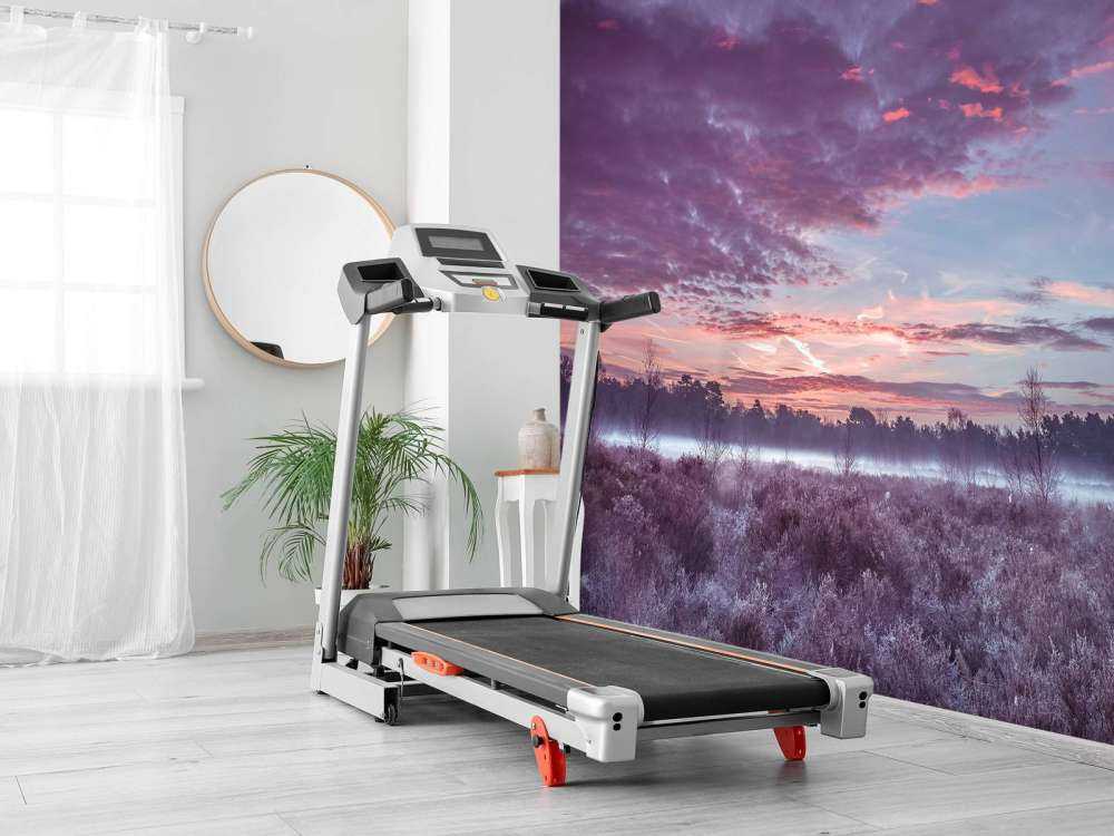 Prairie sous un ciel nuageux