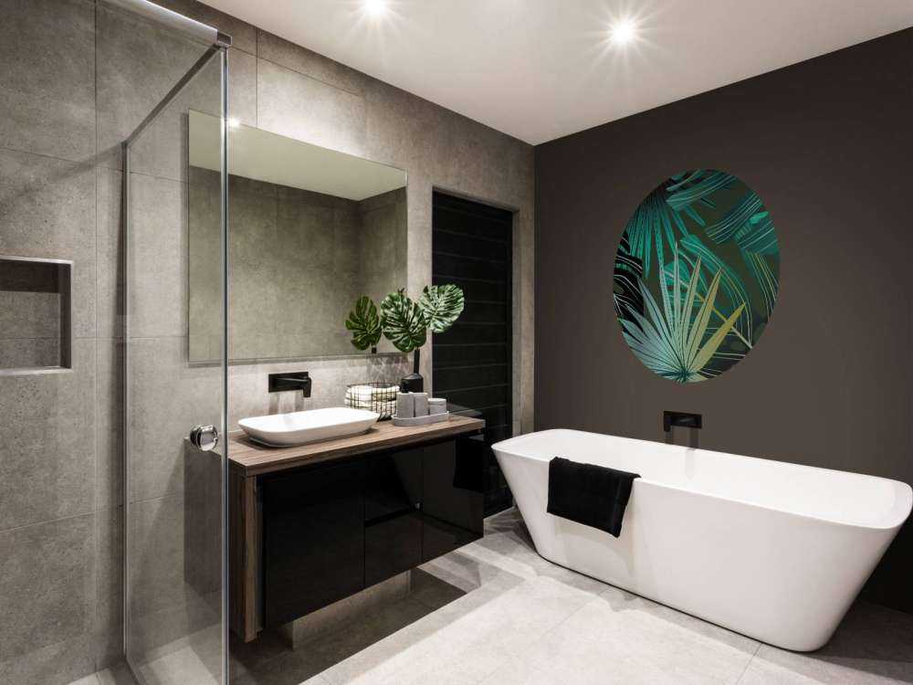 Panorama des feuilles tropicales