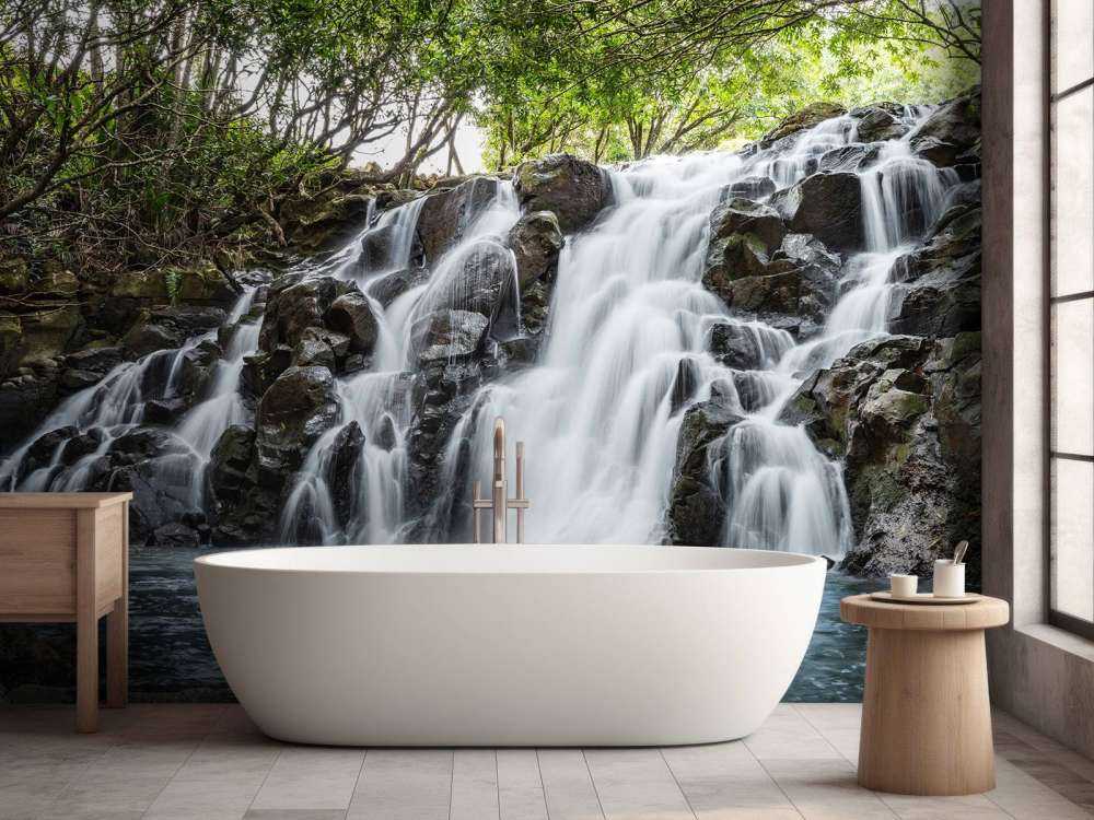 Chute d'eau à l'île Maurice