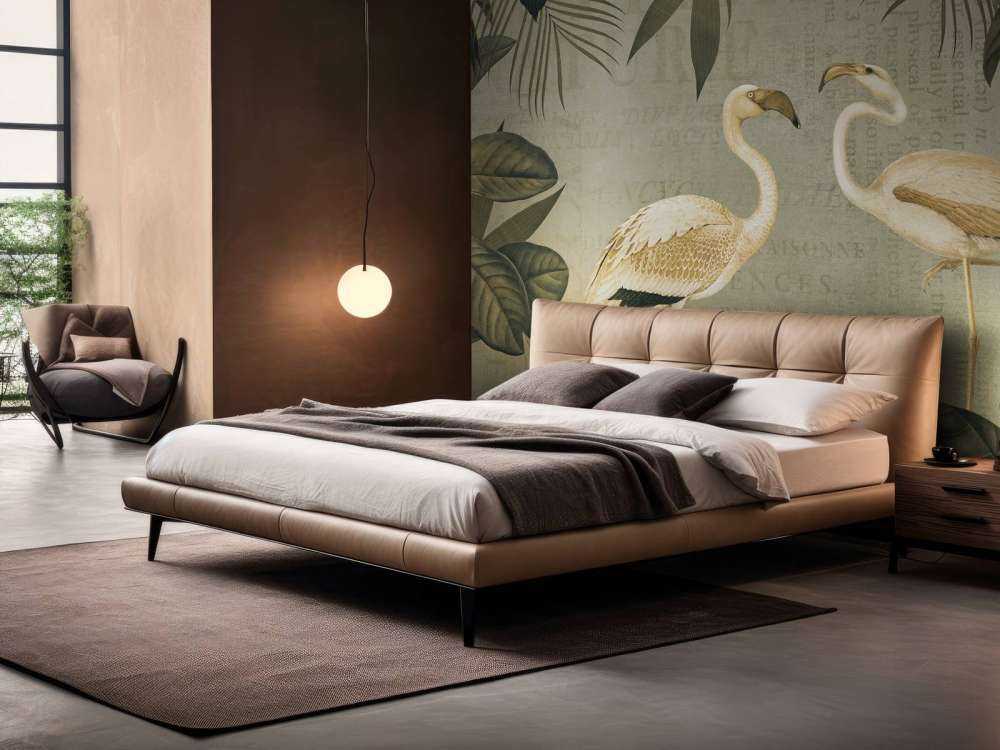 Oasis flamant vintage et ancien texte
