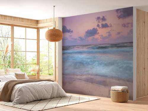Coucher de soleil à la plage