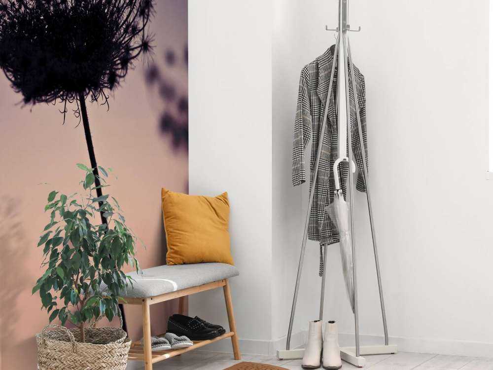 Silhouette de fleurs