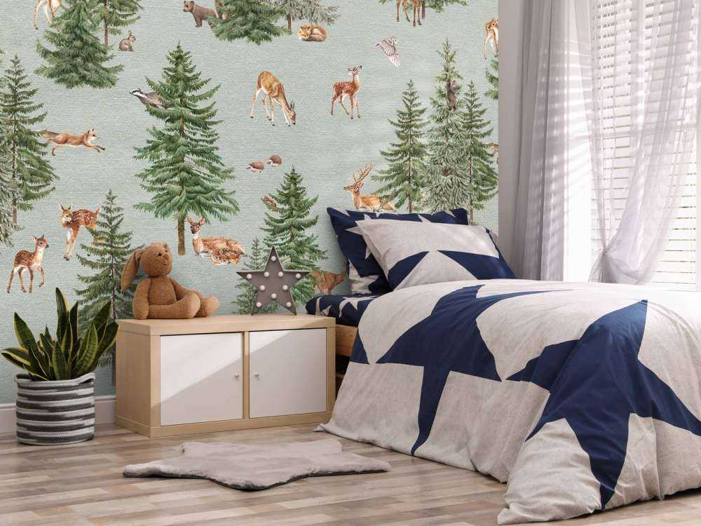 Pine Forest - Blue - 120
