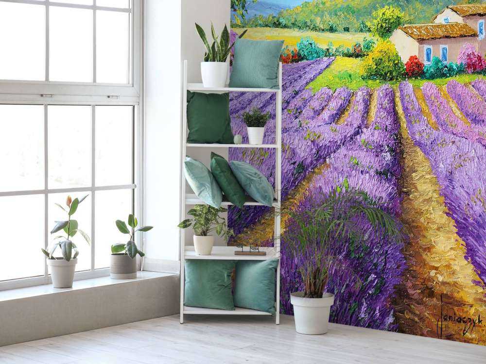 Lavender under linden