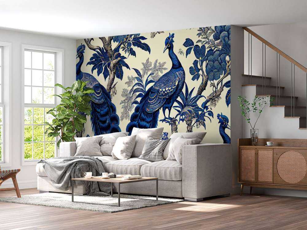 Splendeur&#x20;du&#x20;paon&#x20;bleu&#x20;royal