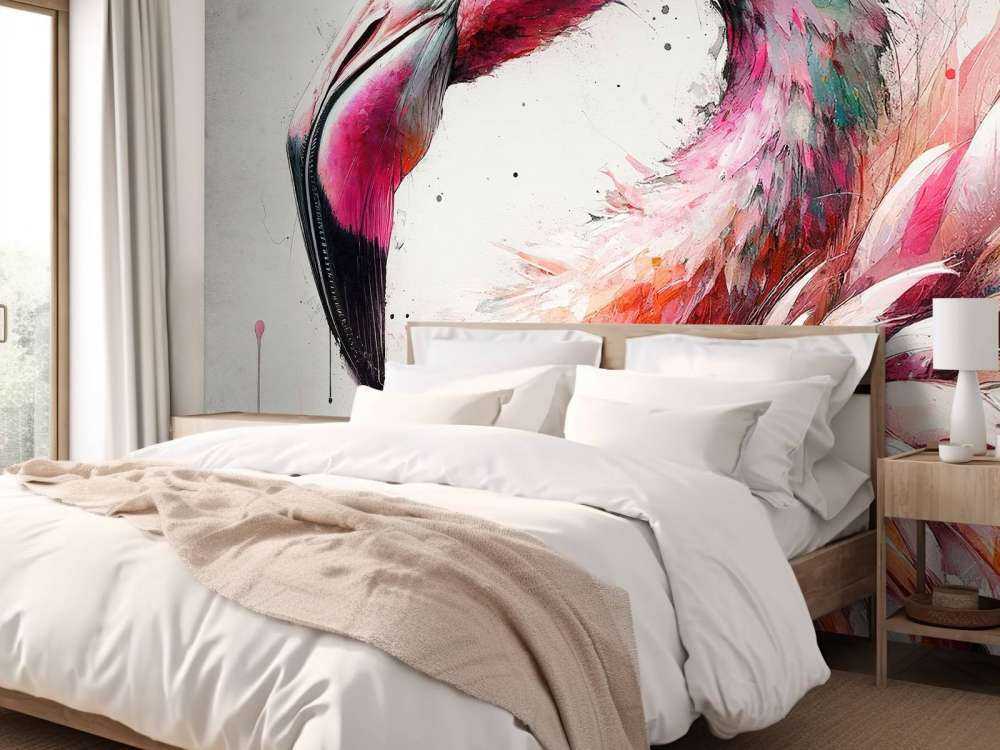 Watercolor Flamingo