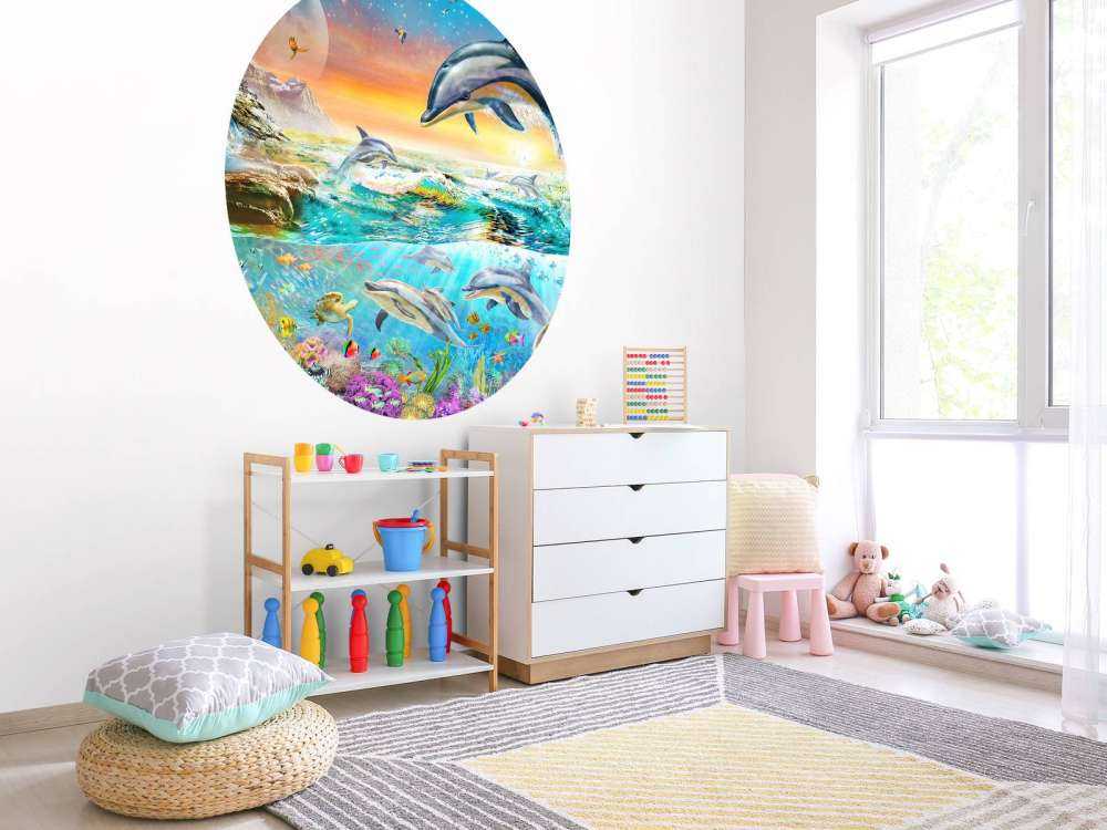 Tropical Evening Dolphins