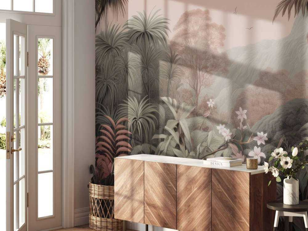 Matin Rose dans les Tropiques