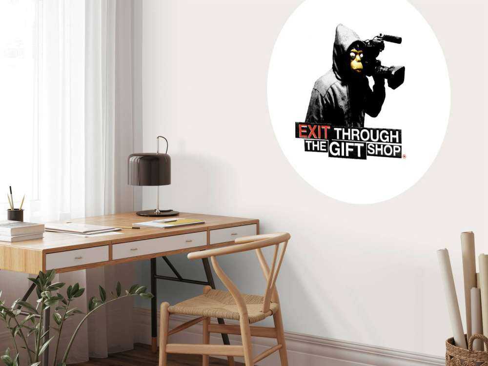 Banksy - ETTGS, monkey and text