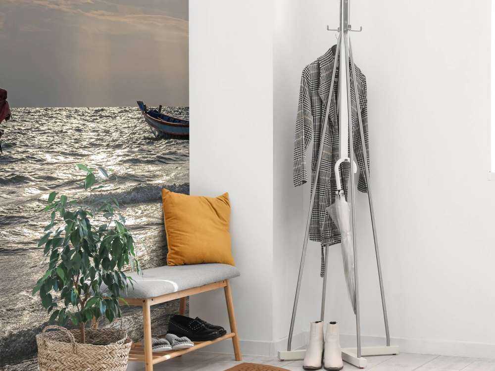 La nuit tombe Île Kho Pipi (Thaïlande)