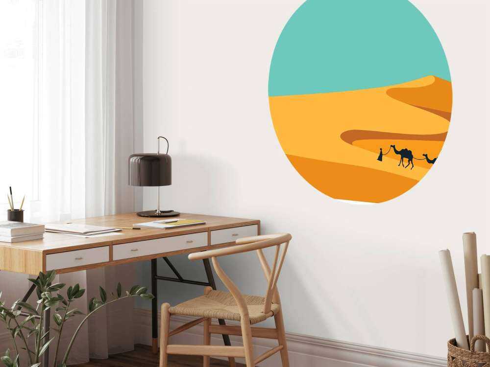 Les gens dans le désert