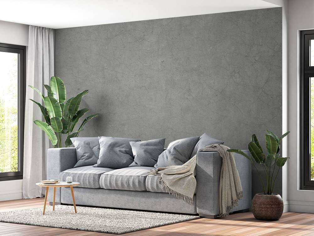 Fissures dans le vieux plâtre