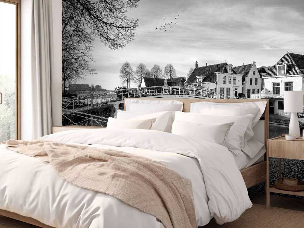 Ville fortifiée de Dokkum Pont sur le Klein Diep Frise 