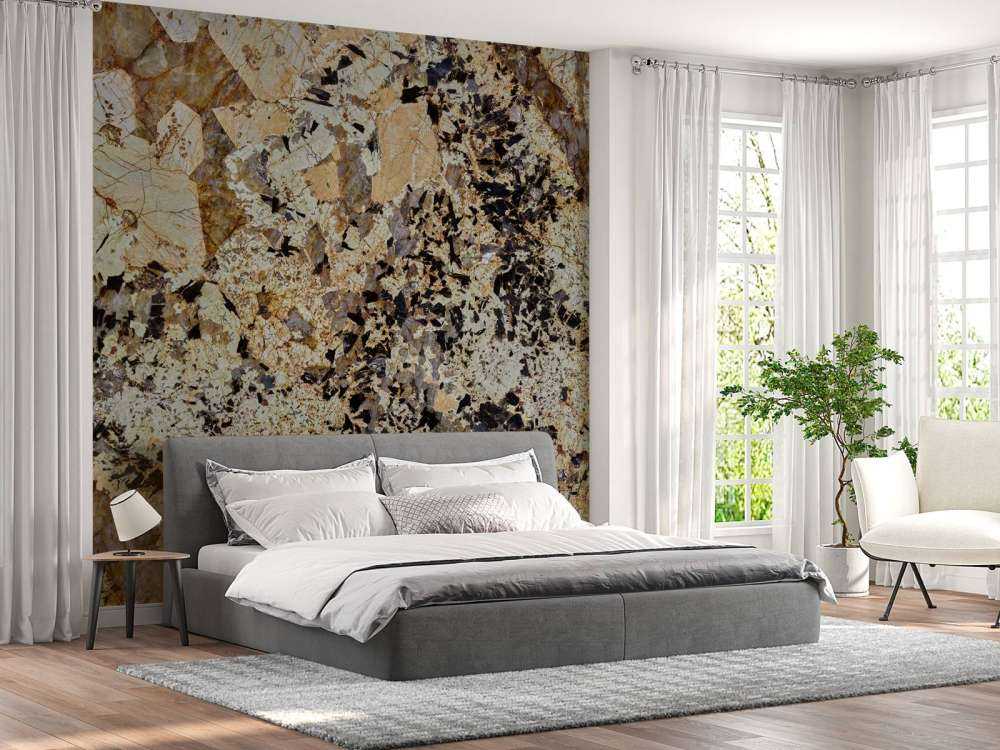 Marbre de couleur marron