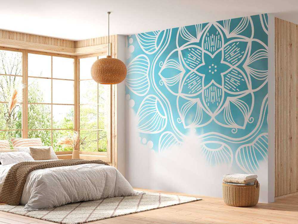 Mandala en aquarelle