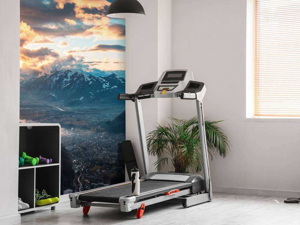 Coucher de soleil sur la vallée alpine