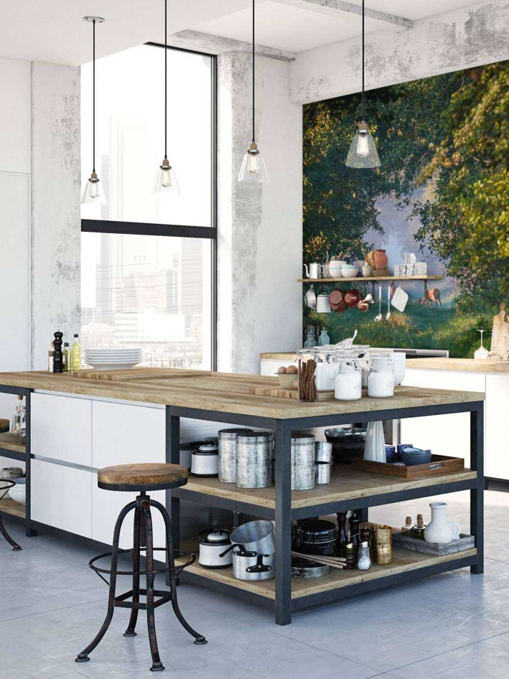 Animaux sauvages dans la lumière du matin