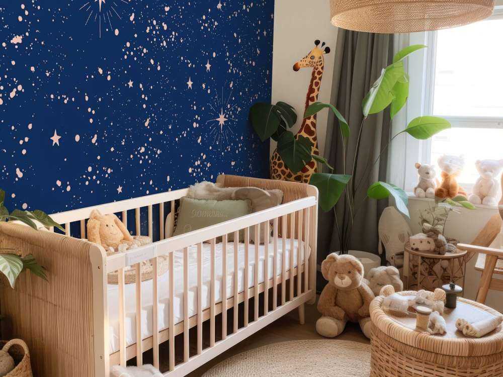 Nuit scintillante pleine d'étoiles