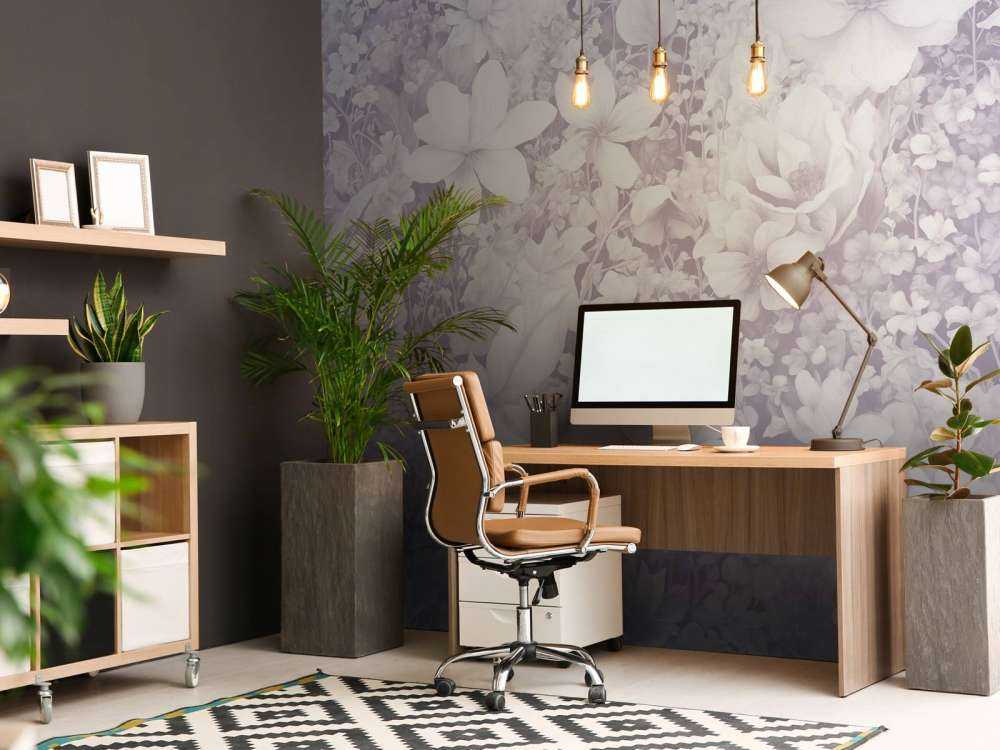 Festival de fleurs sans couture - violet doux