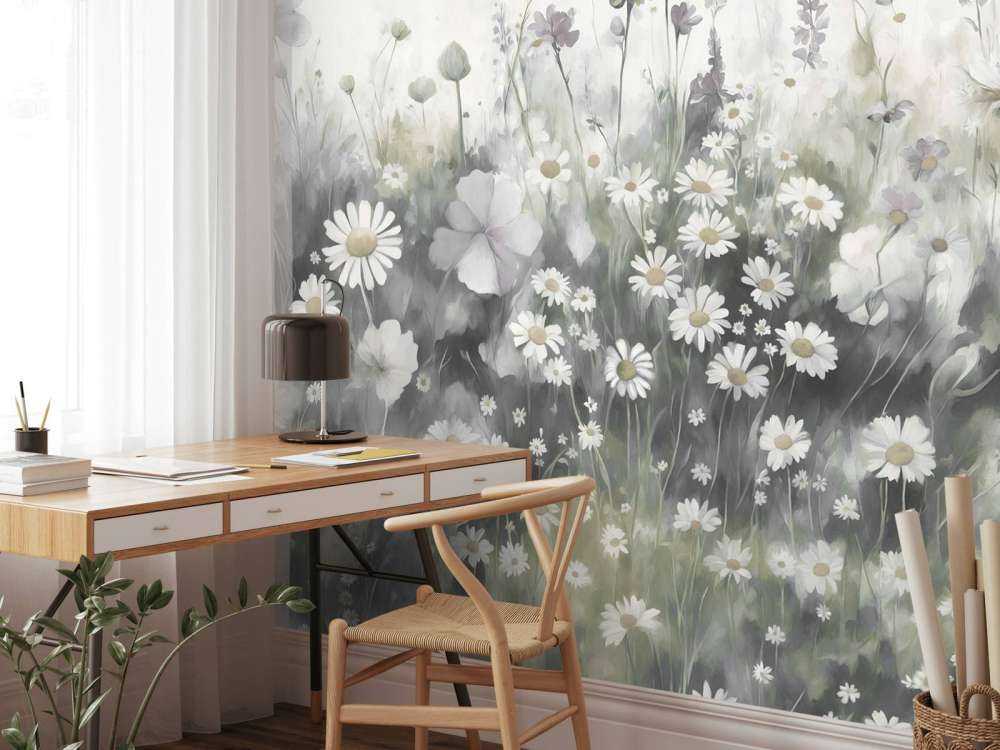 Verdure luxuriante de l'été vert olive