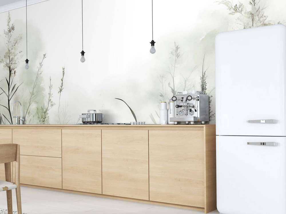 Silence du matin Brumeux Blanc