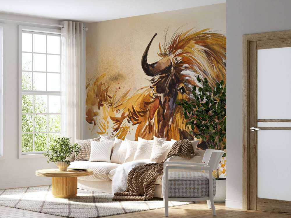 Peinture d'un Highlander écossais