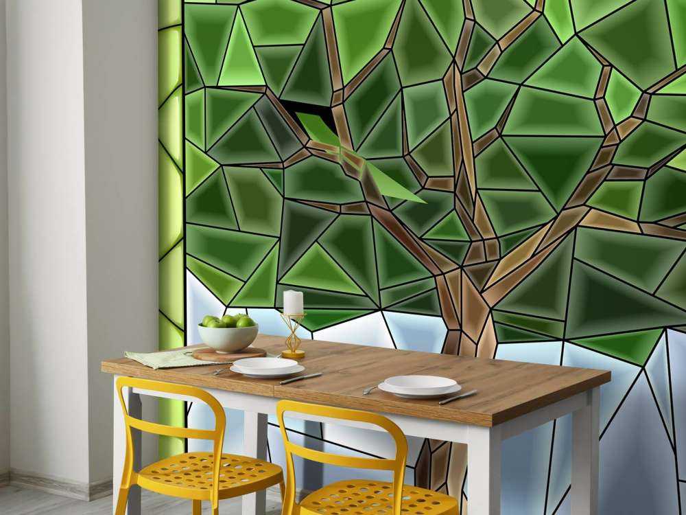 Mosaïque d'un arbre