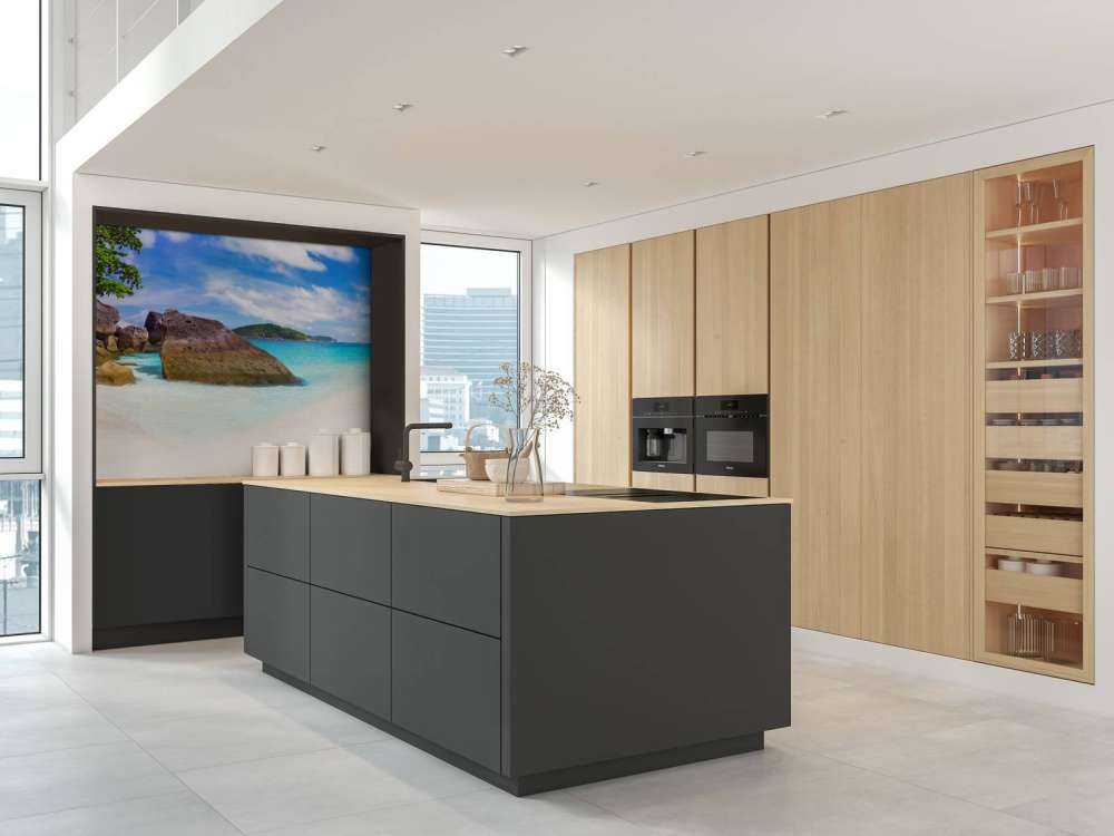 Photo panoramique d'une plage tropicale